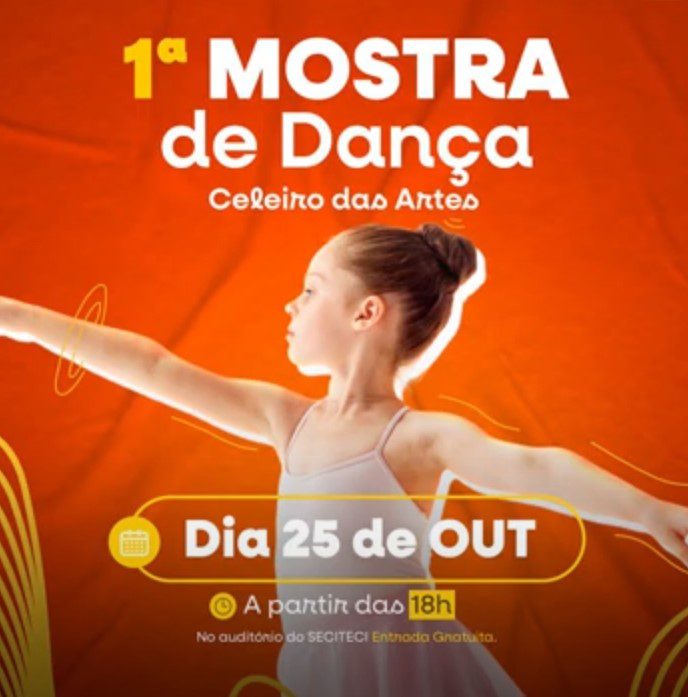 No momento, você está visualizando Instituto Celeiro das Artes realiza 1ª Mostra de Dança neste sábado