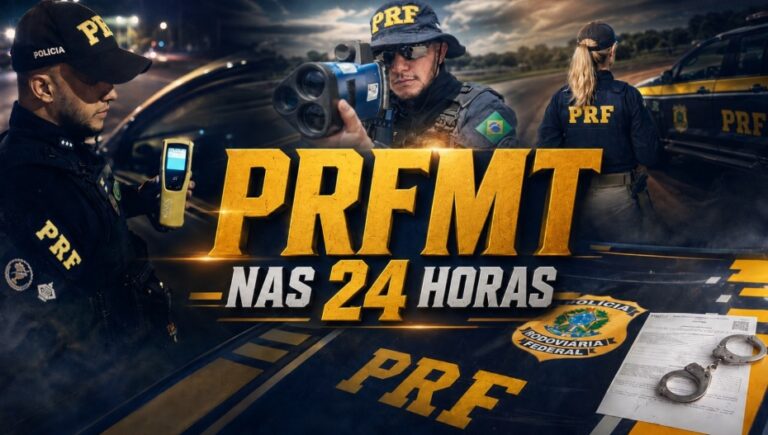 PRF divulga balanço de fiscalização e criminalidade das últimas 24 horas em Mato Grosso
