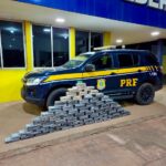 PRF apreende mais de 120 quilos de droga dentro de caminhão-cegonha em Campo Verde