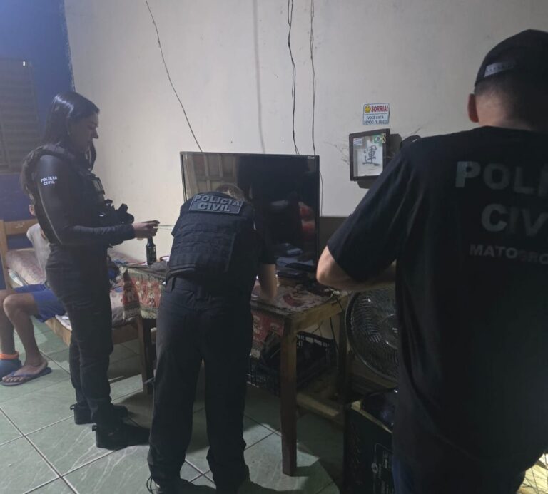 Polícia Civil mira núcleo de facção responsável por tráfico de drogas em Arenápolis, Nortelândia e região
